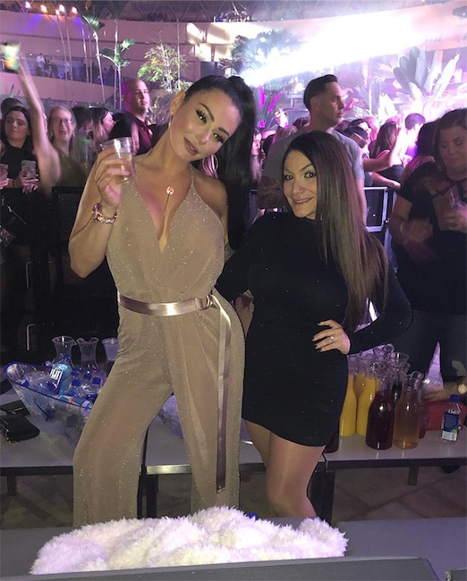 Jenni JWoww Farley, Deena Cortese, Birthday Party, Instagram